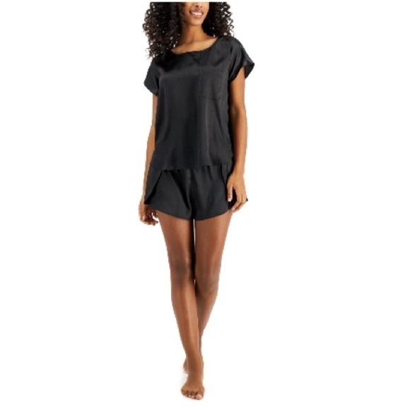 New I.N.C. INTERNATIONAL CONCEPTS
Satin Shorts Pajama Set, size M, New - Picture 1 of 6